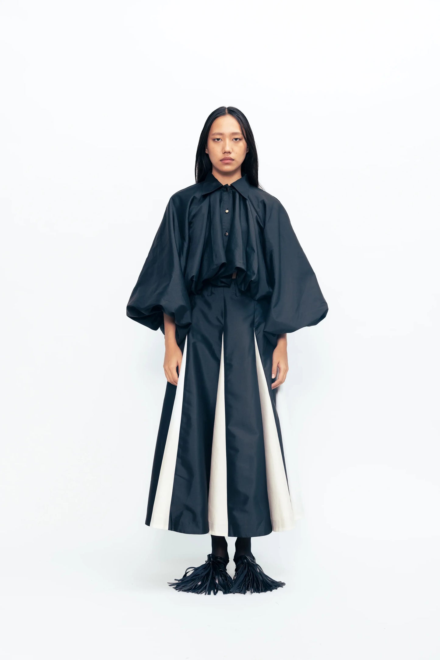 GODET SKIRT