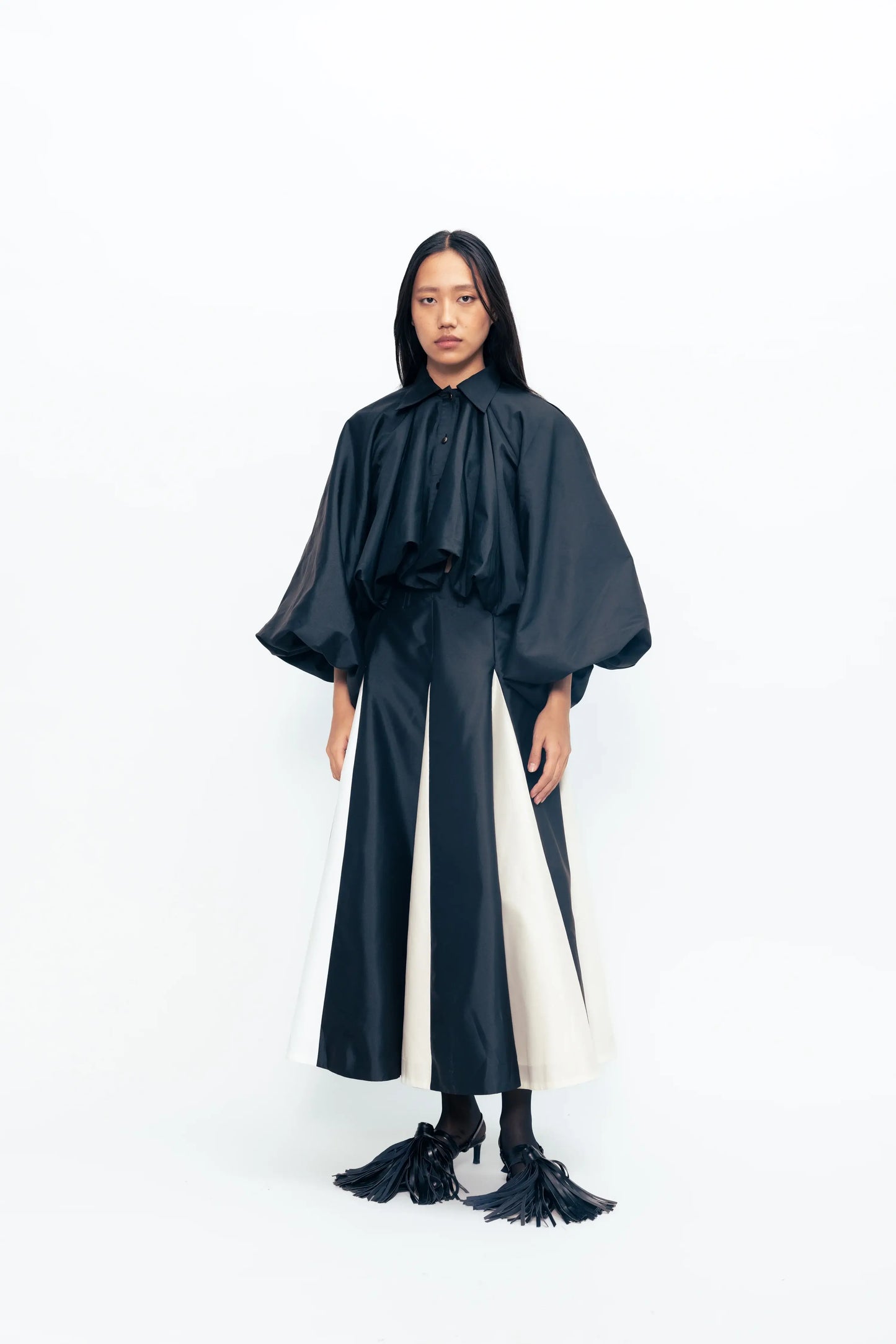 GODET SKIRT