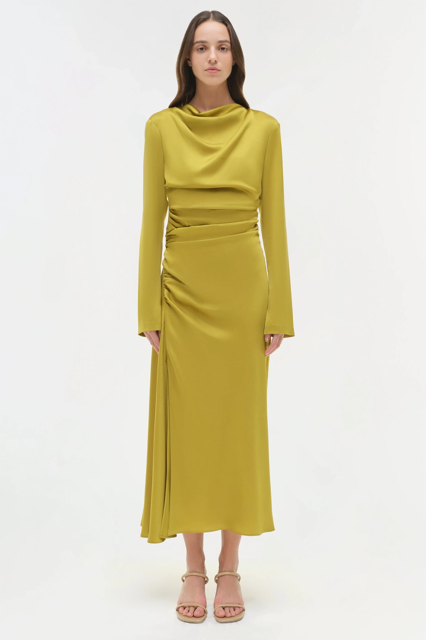 ODESSA L/S MIDI DRESS