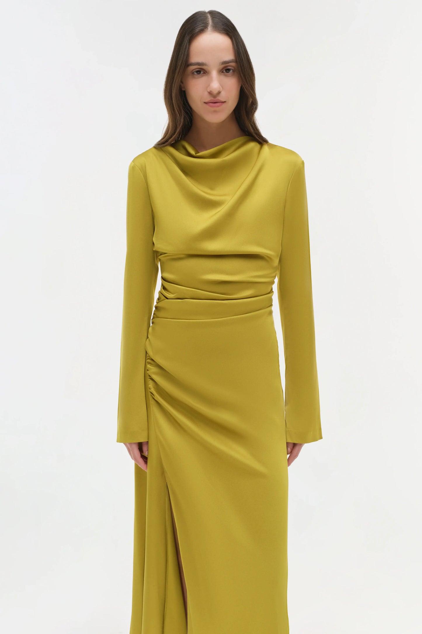ODESSA L/S MIDI DRESS