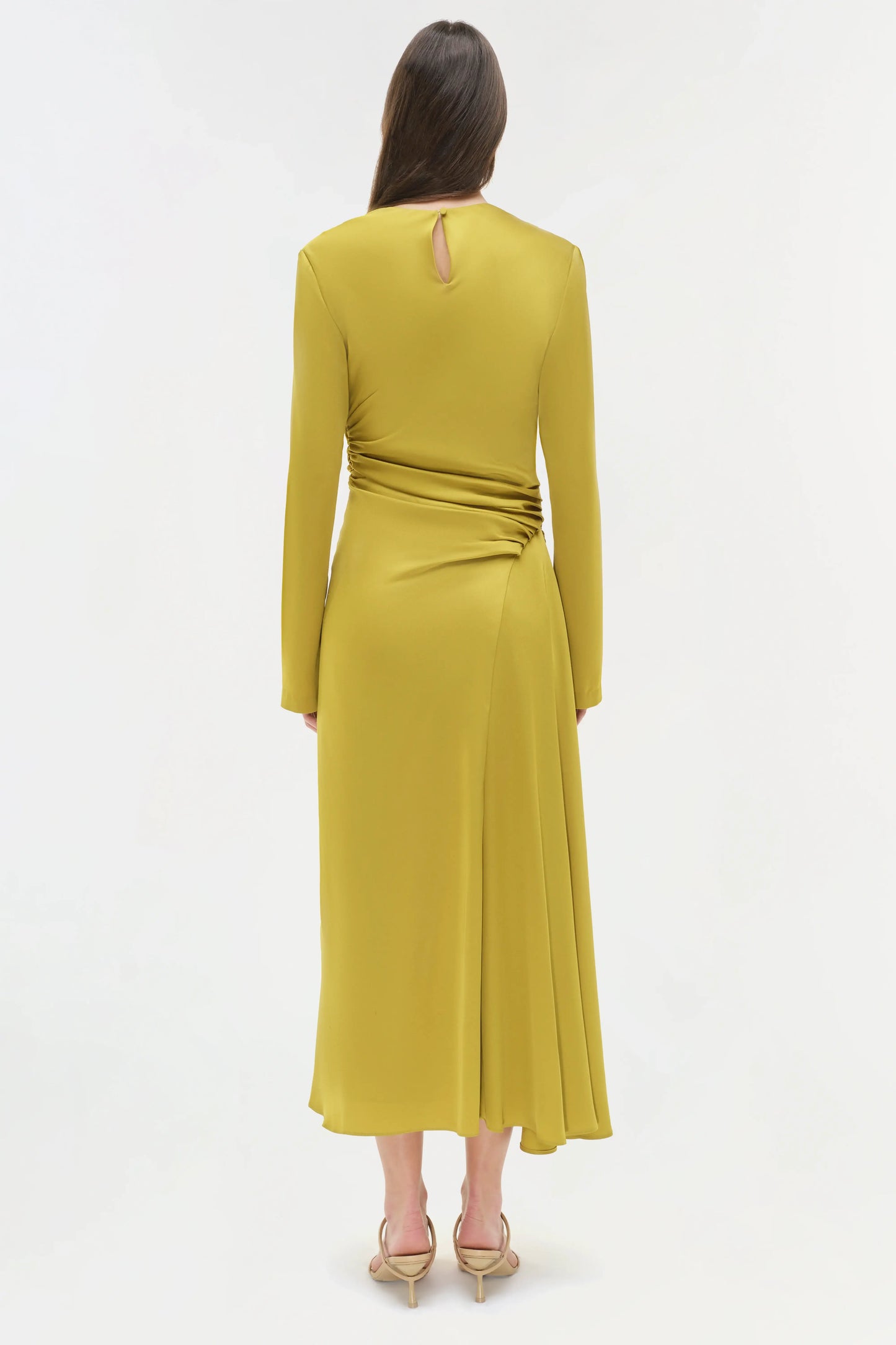 ODESSA L/S MIDI DRESS