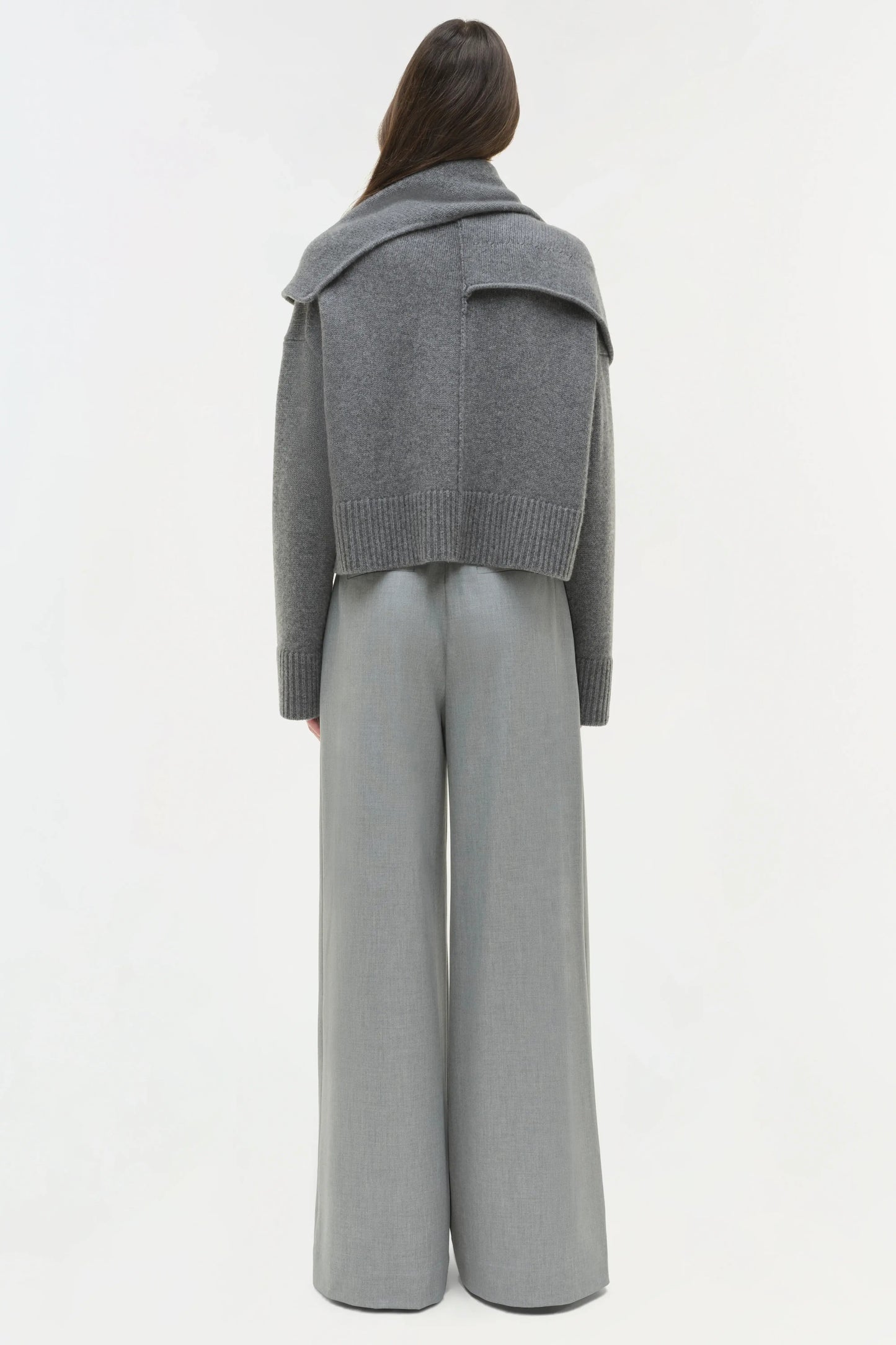 ELSON SCARF SWEATER
