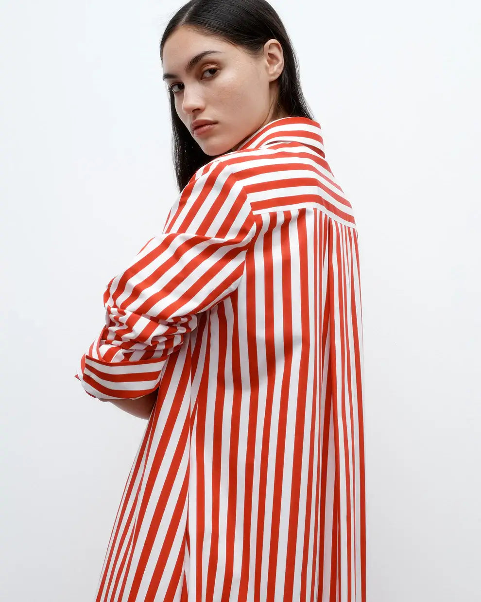 JENNY'S GOWN - RED/WHITE