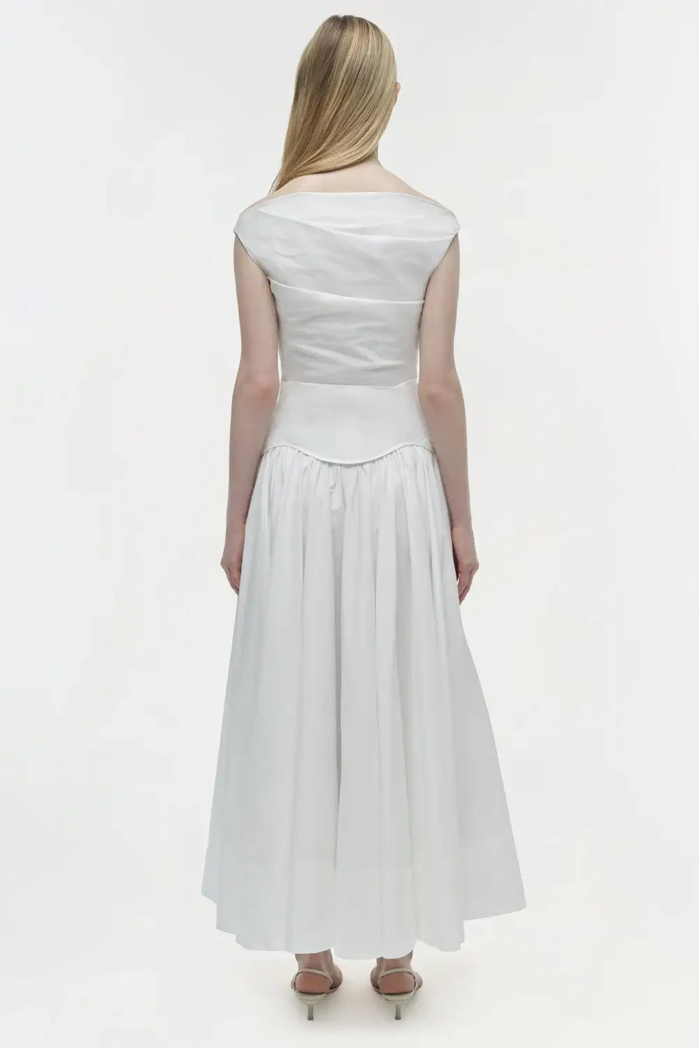 CERSEI OFF SHOULDER MIDI DRESS