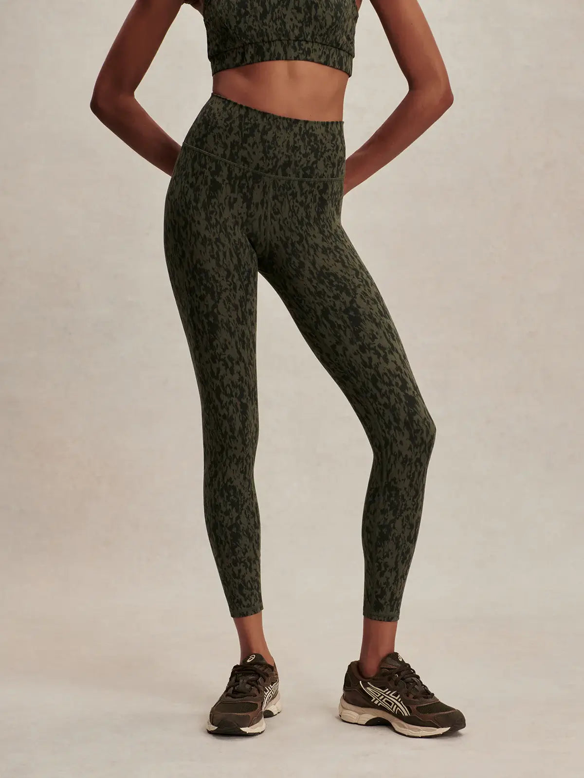 ALWAYS HIGH RISE LEGGING 28-OLIVE