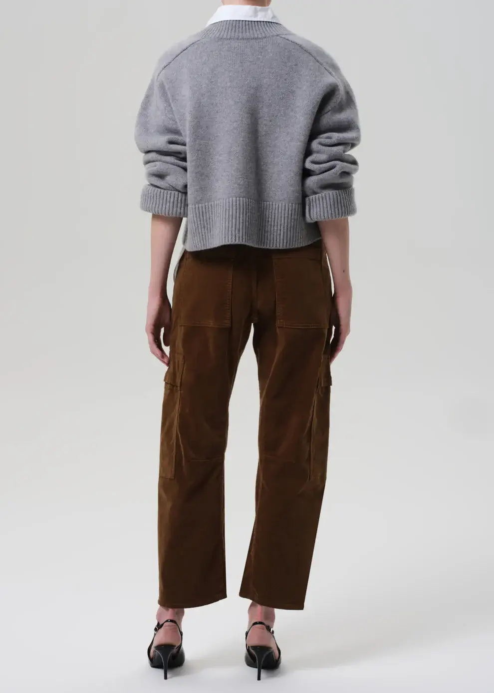 MARCELLE LOW SLUNG CARGO IN CORDUROY