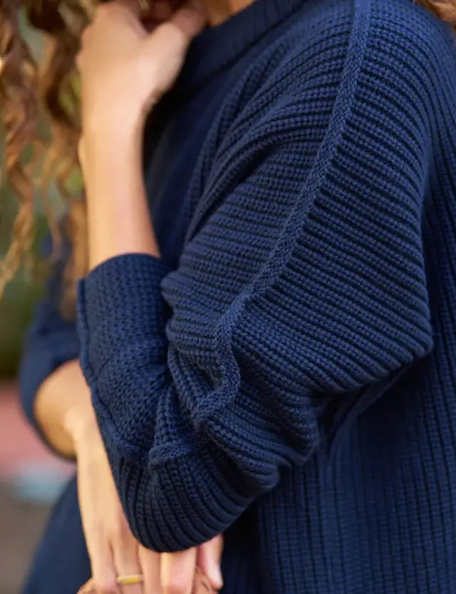 PEBBLE BEACH SWEATER - MARINE