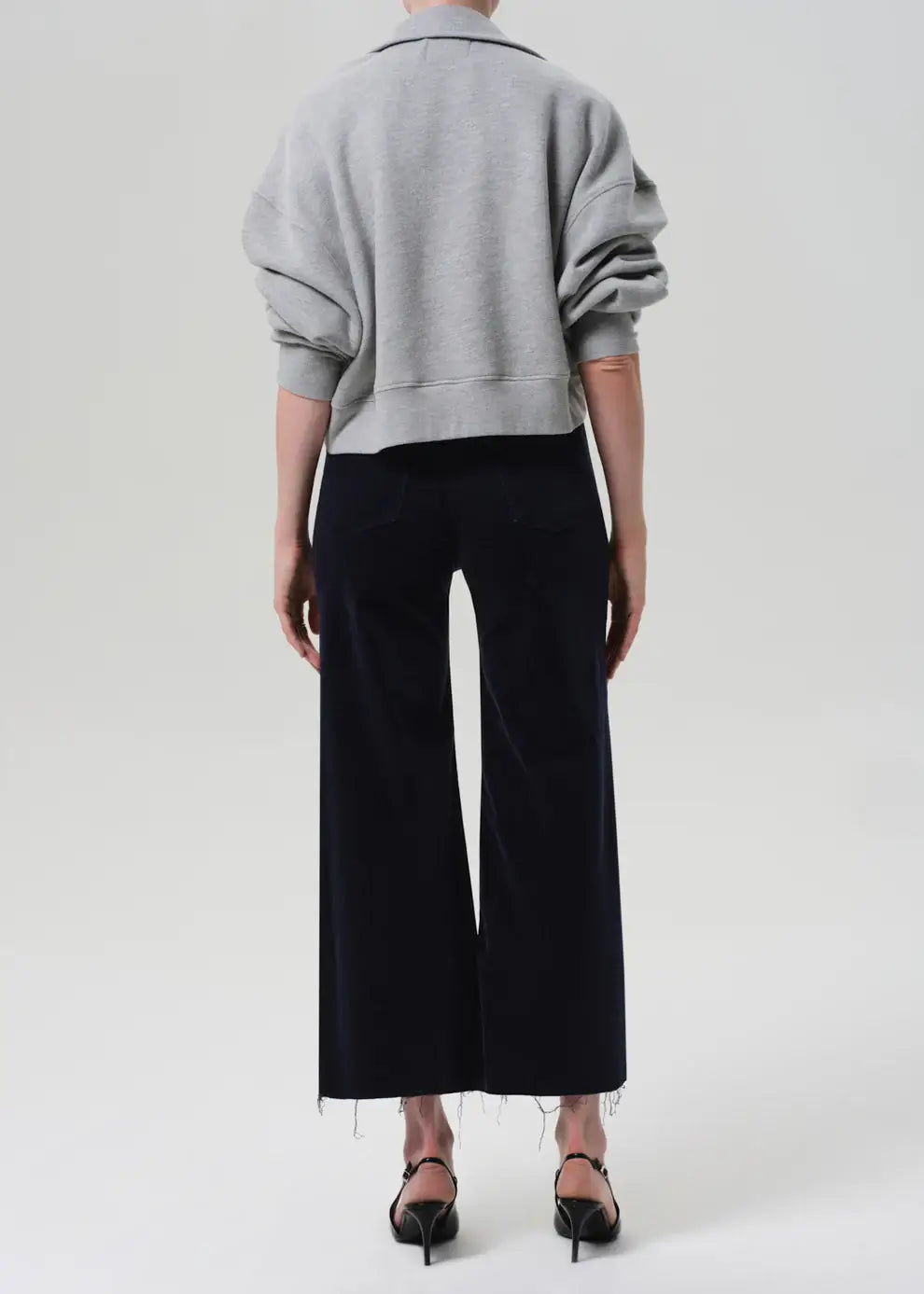 LYRA WIDE LEG CROP IN CORDUROY