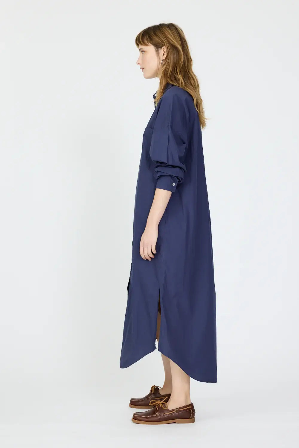 CHIARA MAXI DRESS- NAVY