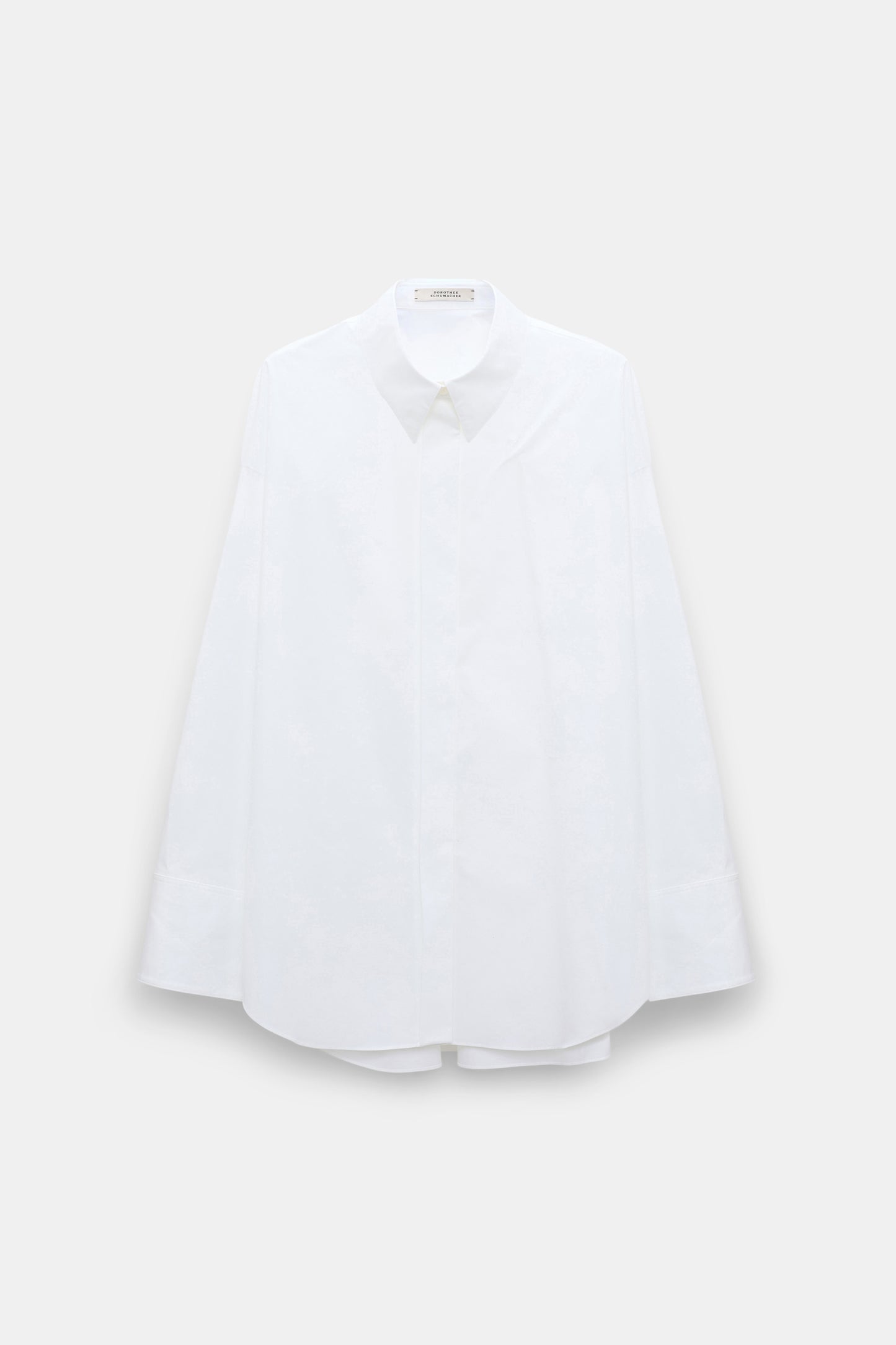 COTTON POPLIN SHIRT WITH XL FLOWER