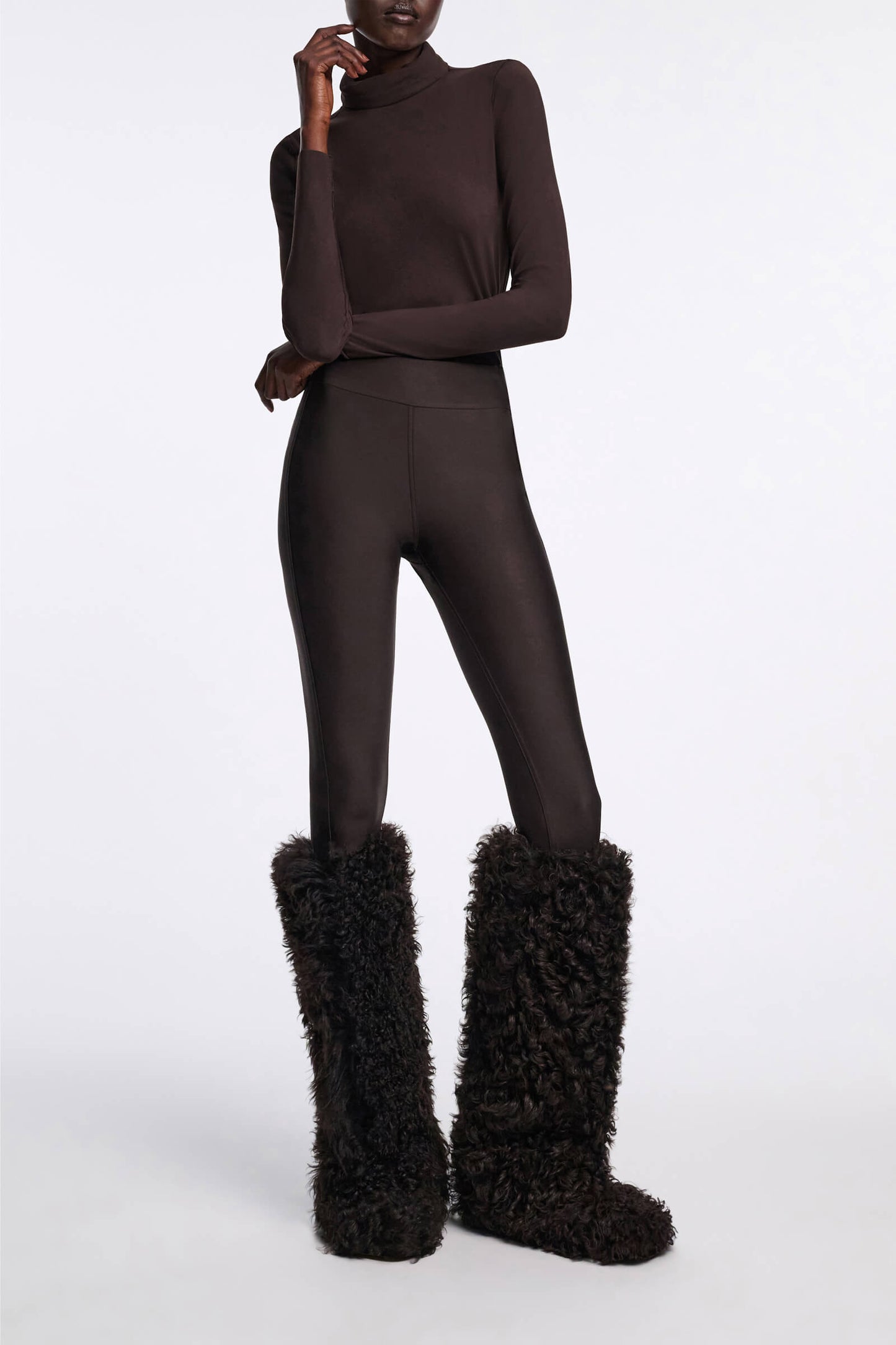 PERFECT MATCH SHIRT- DARK CHOCOLATE