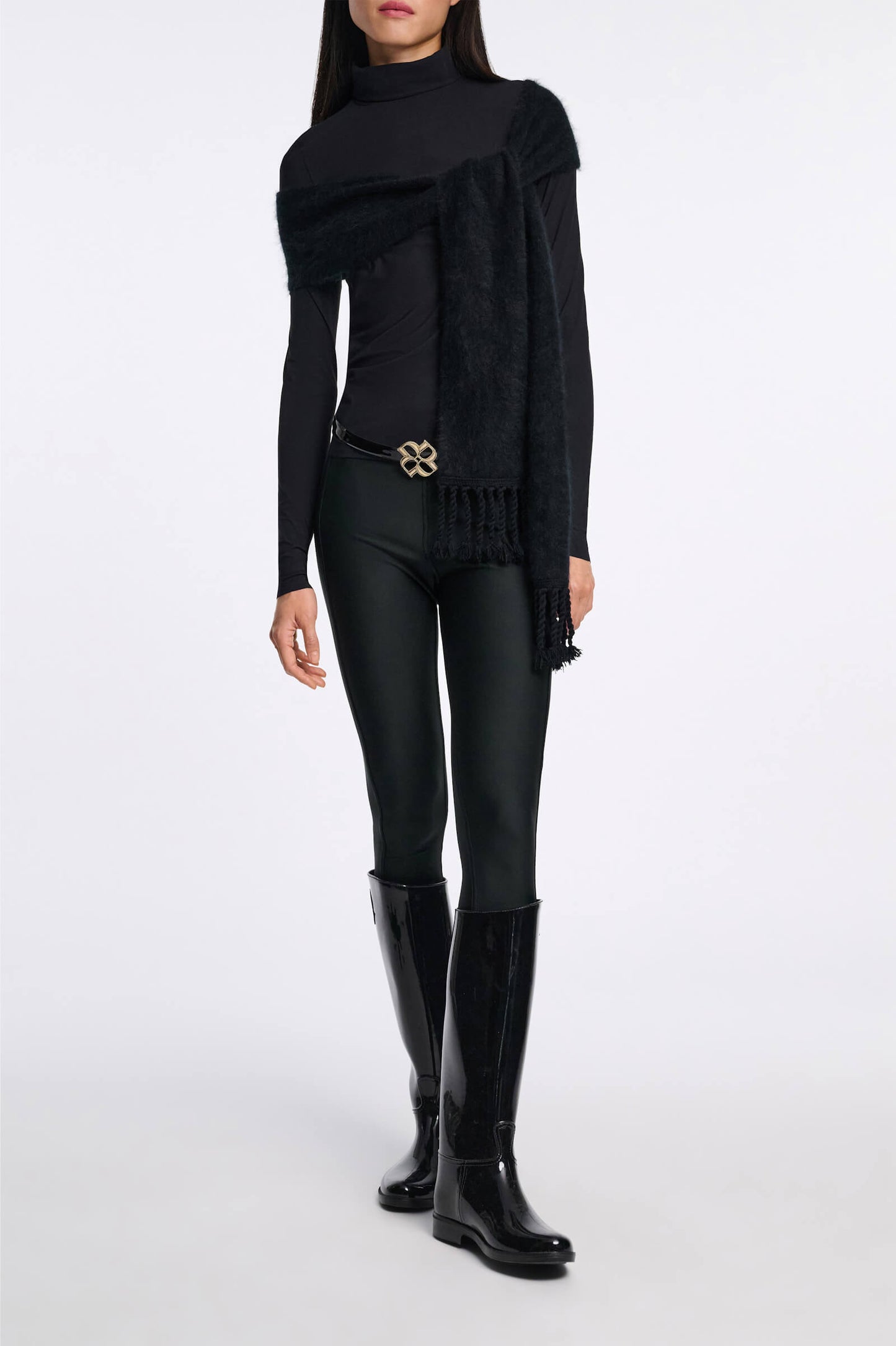 PERFECT MATCH SHIRT- PURE BLACK