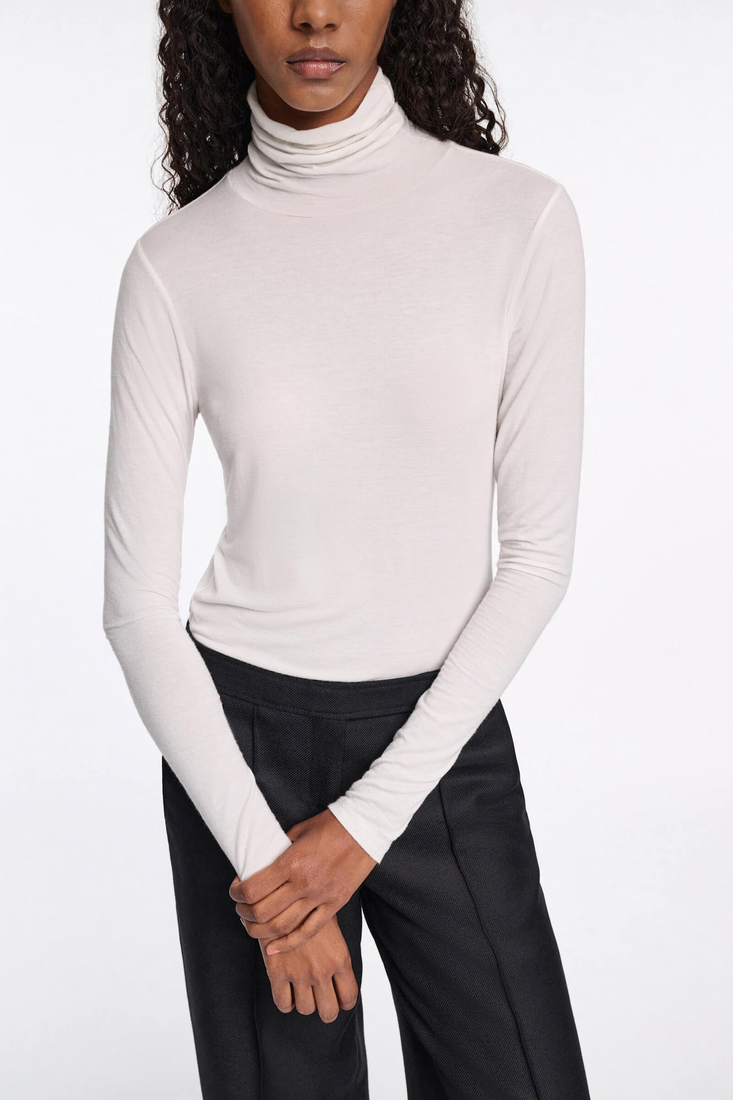 CHIC COMFORT SHIRT- EGGSHELL