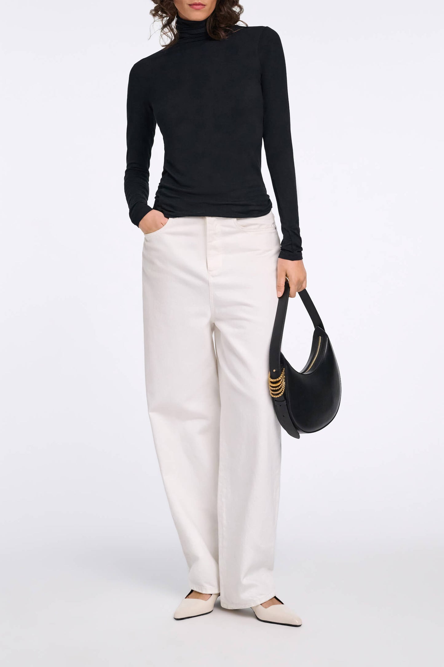 CHIC COMFORT SHIRT- PURE BLACK