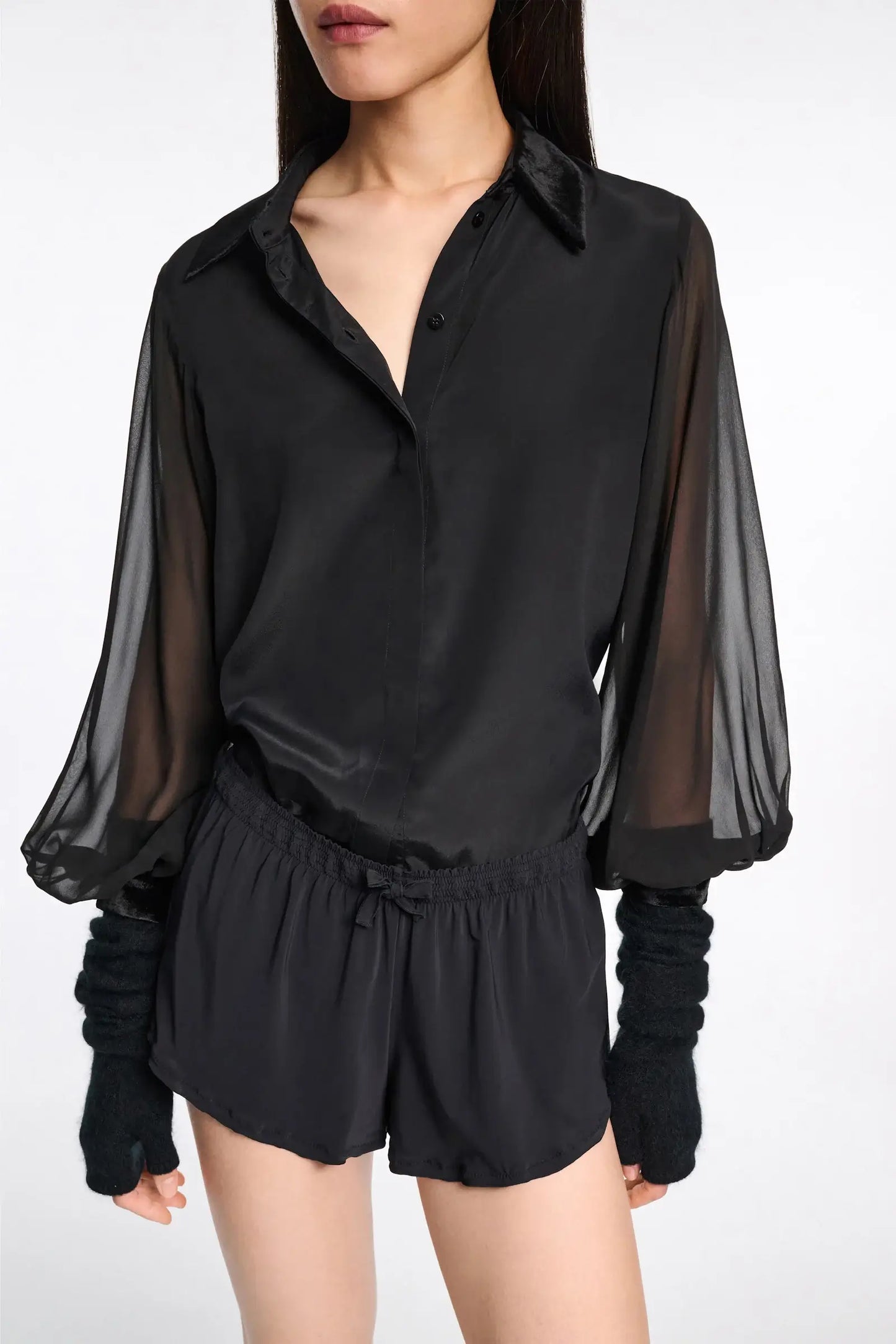 VELVET WHISPER BLOUSE