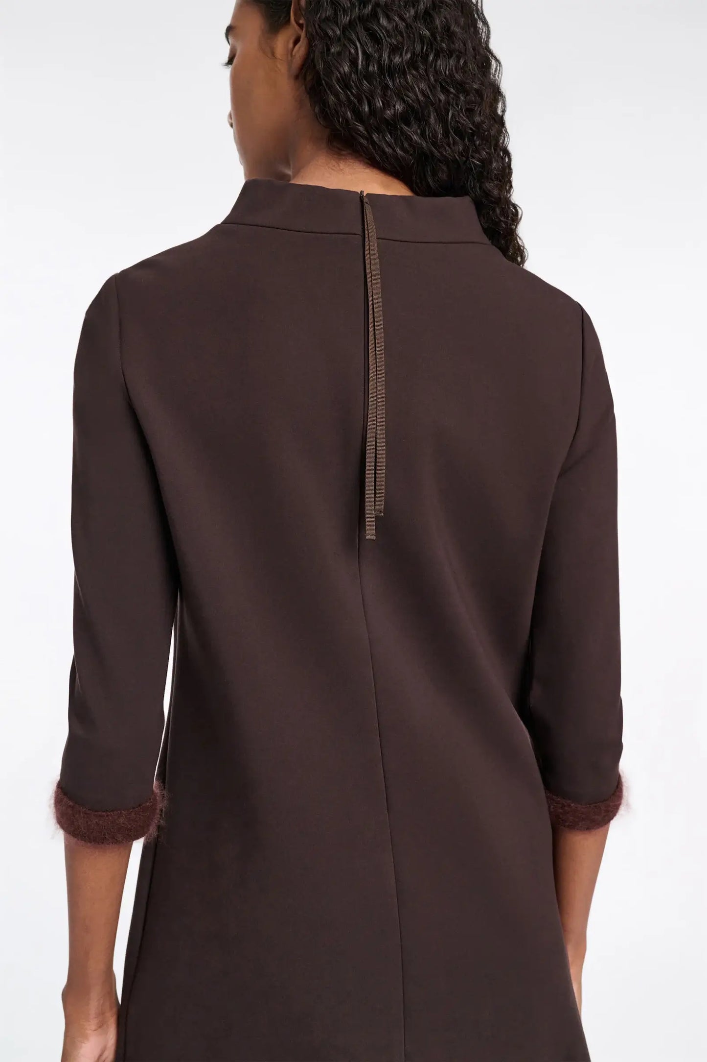 EMOTIONAL ESSENCE DRESS- DARK CHOCOLATE