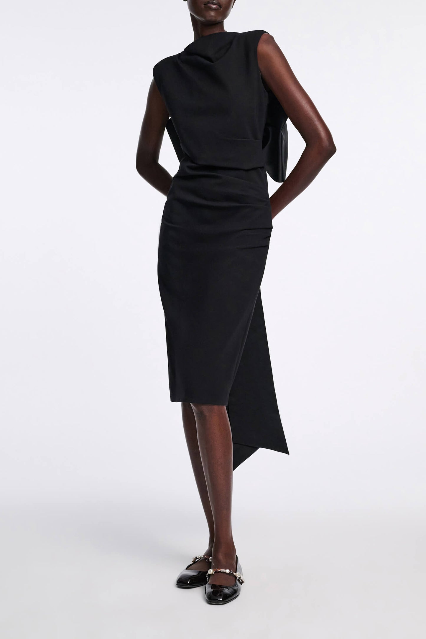 EMOTIONAL ESSENCE DRESS- BLACK