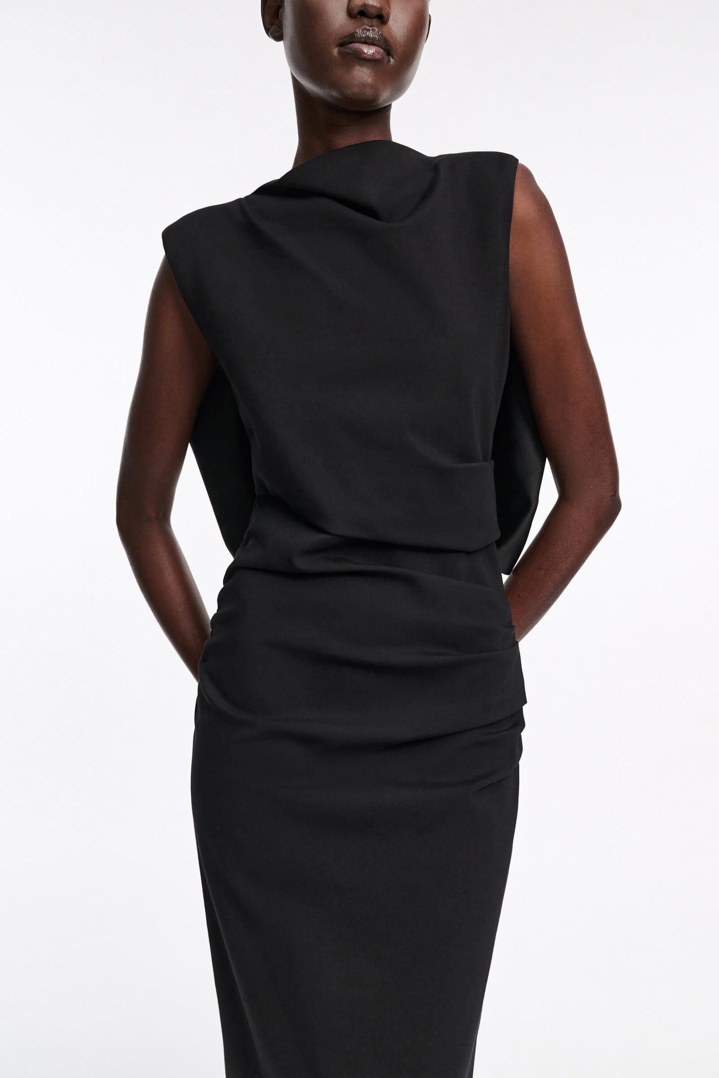 EMOTIONAL ESSENCE DRESS- BLACK
