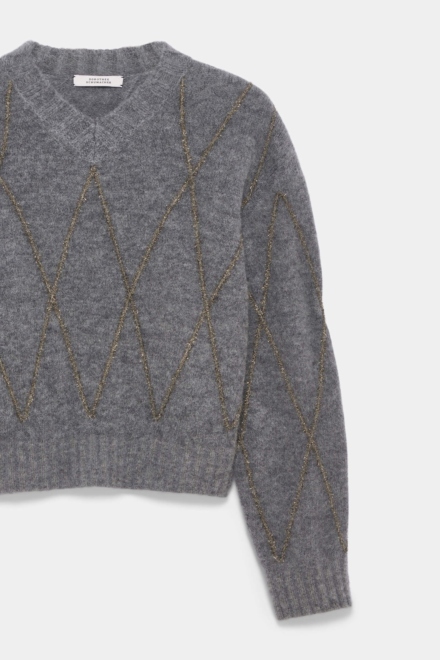 BOLD STRUCTURES PULLOVER- GREY
