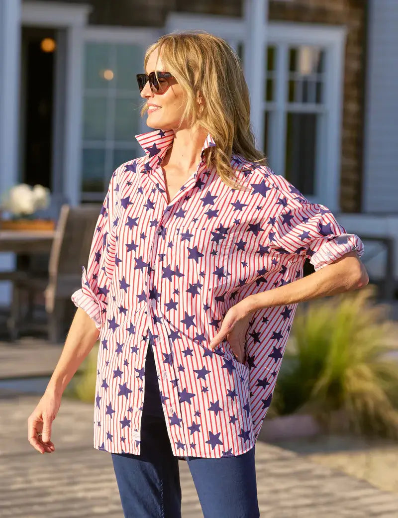 MACKENZIE BUTTON-UP SHIRT