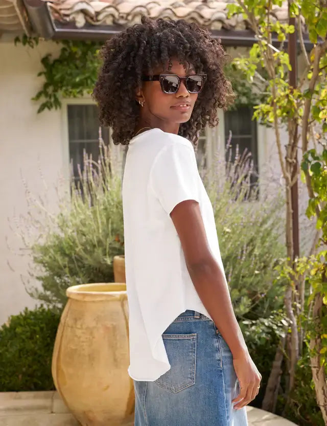 THEO- PERFECT TEE WHITE