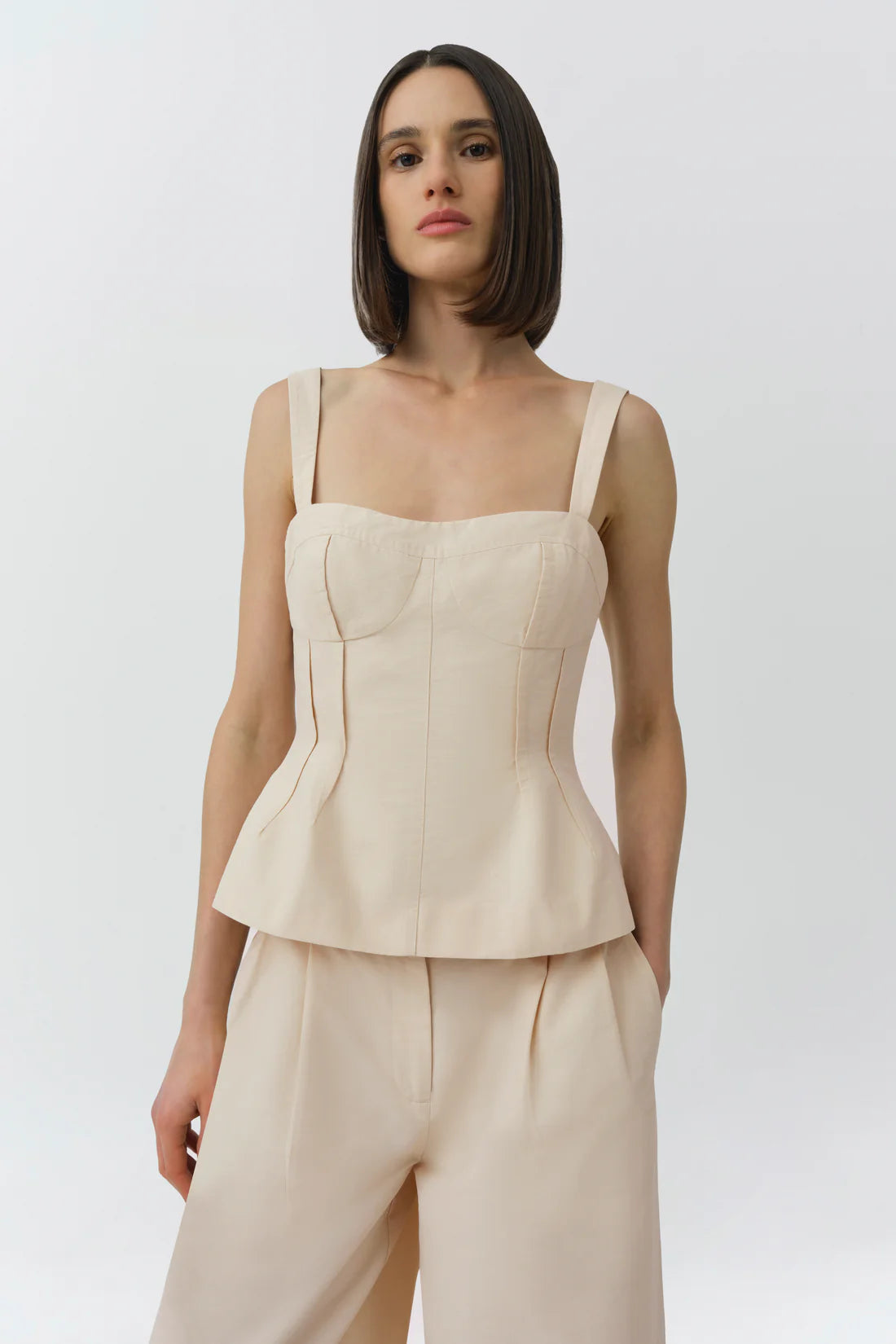 LEROY PLEATED WIDE LEG PANT