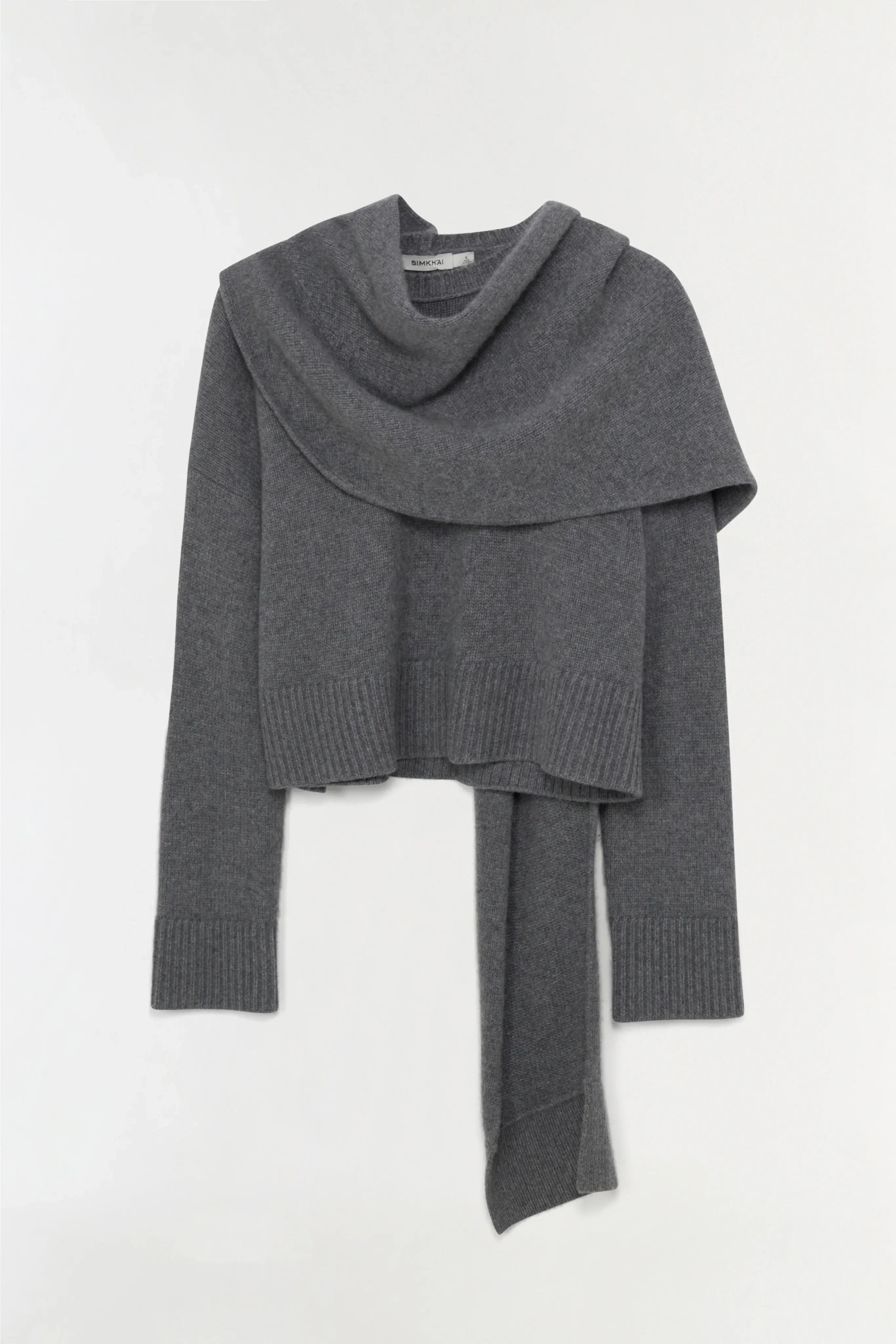 ELSON SCARF SWEATER | Embellish