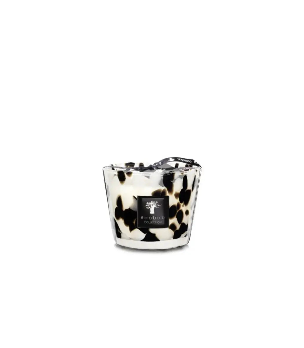 CANDLE PEARLS BLACK- MAX 10