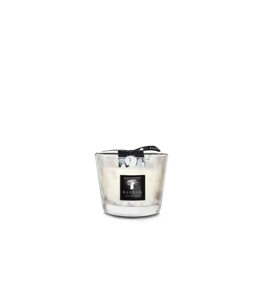 CANDLE PEARLS WHITE- MAX 10