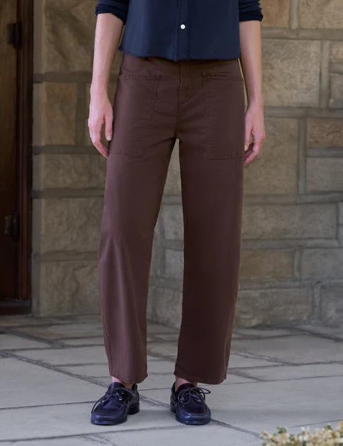 EVERYDAY BARREL PANT IN IRISH COFFEE