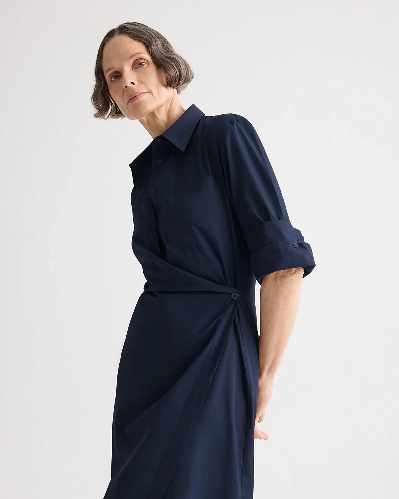 NEW EARL DRESS IN MIDNIGHT