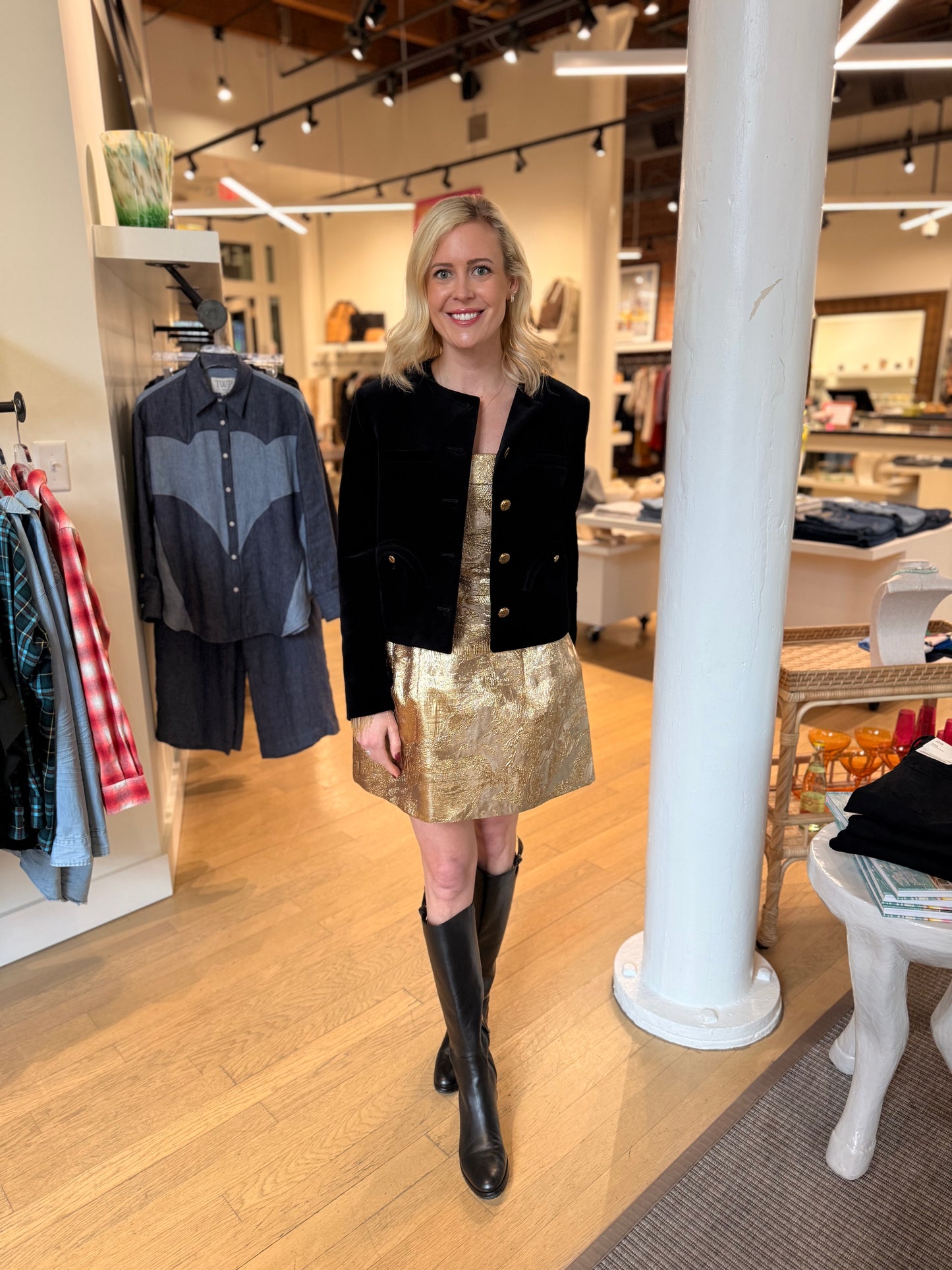 ARIANI BUSTIER MINI DRESS