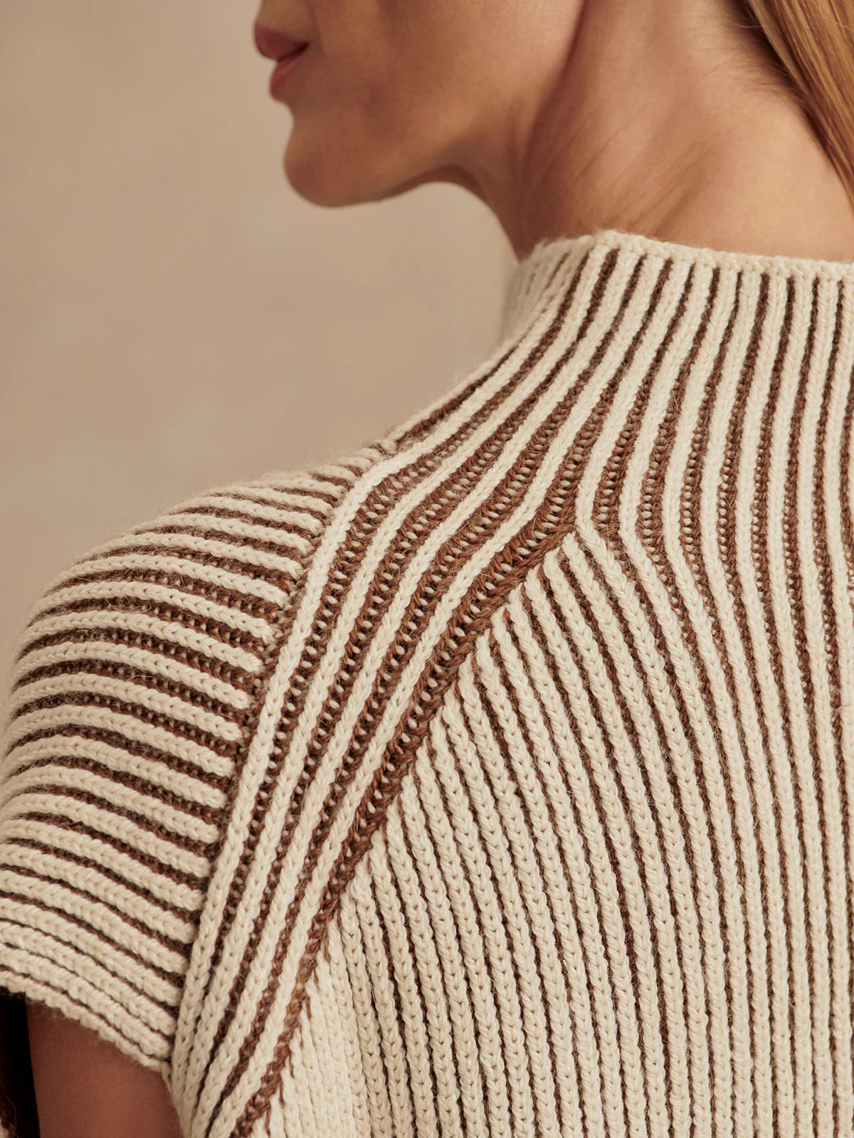 LAUREN PLATED KNIT TANK