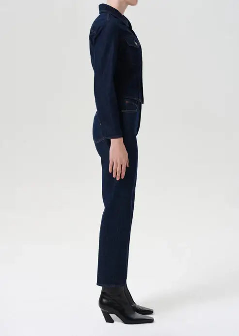 9O'S PINCH WAIST CROP IN REISSUE
