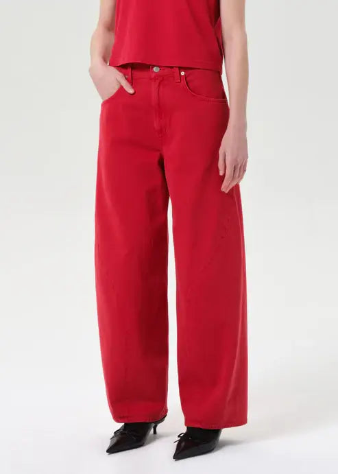 TWIST JEAN IN TOMATO