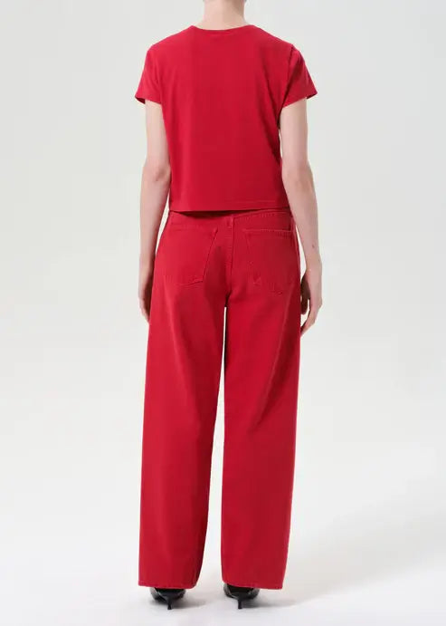 TWIST JEAN IN TOMATO