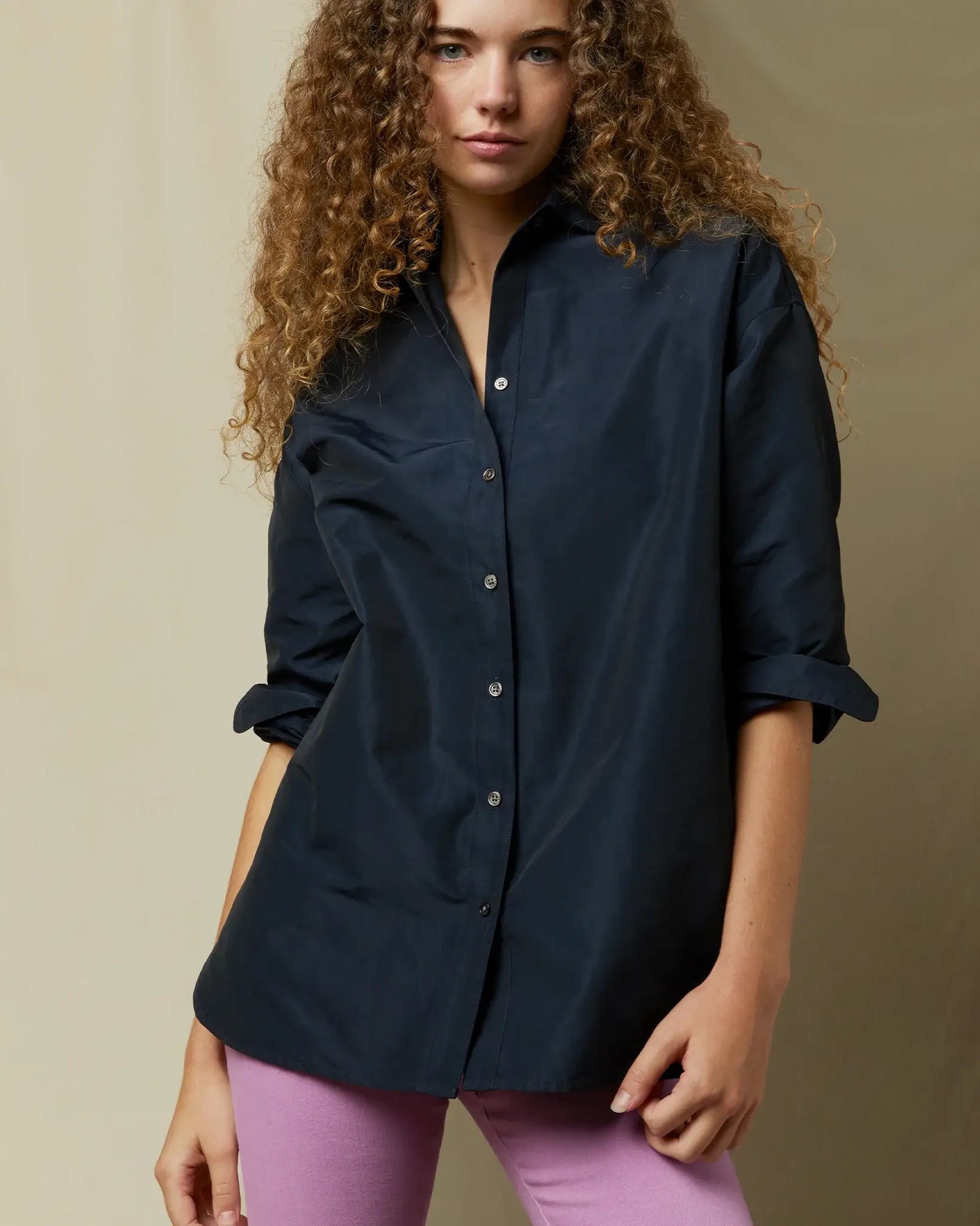 ELLE SHIRT- NAVY