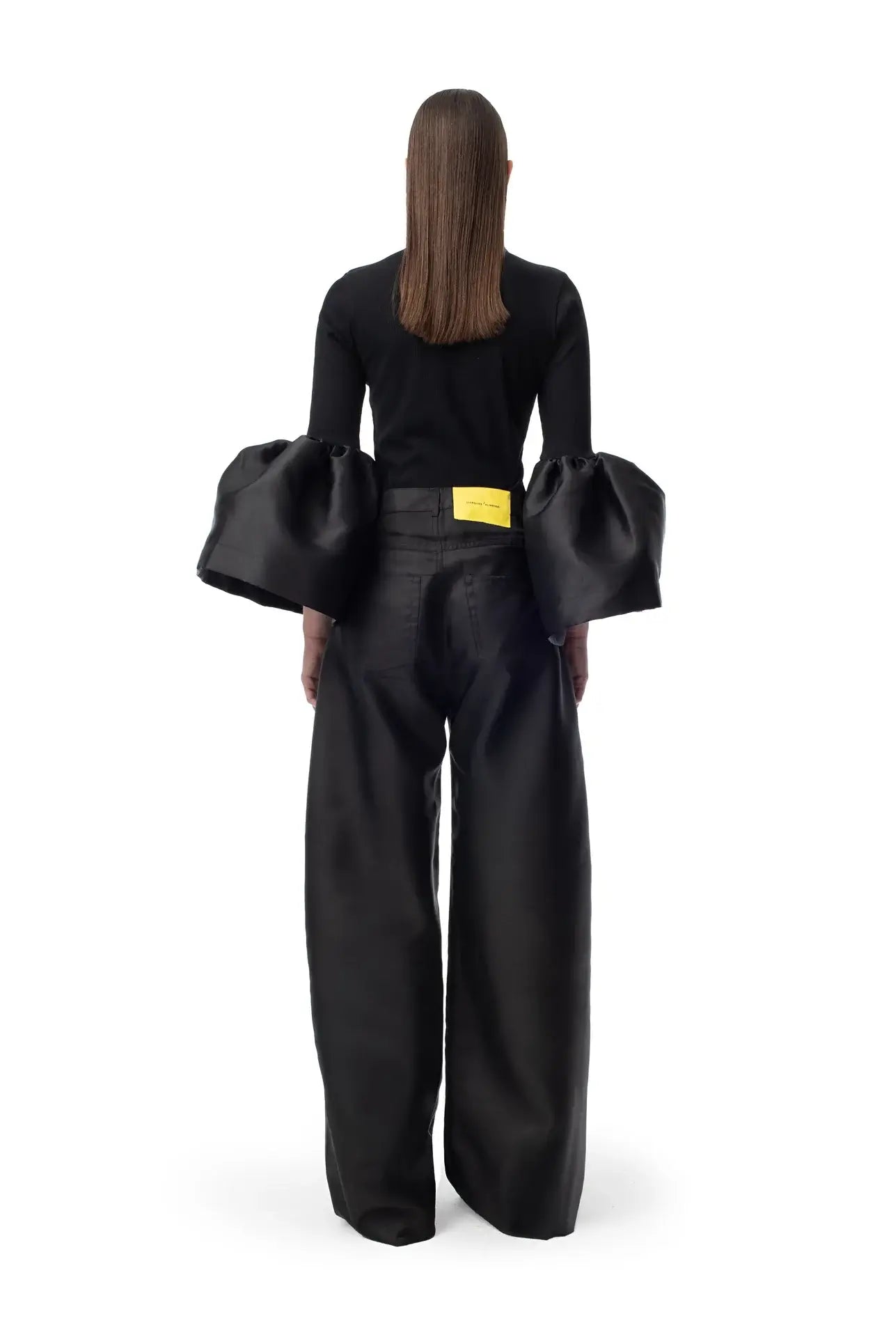 TURTLENECK PUFF SLEEVE TOP