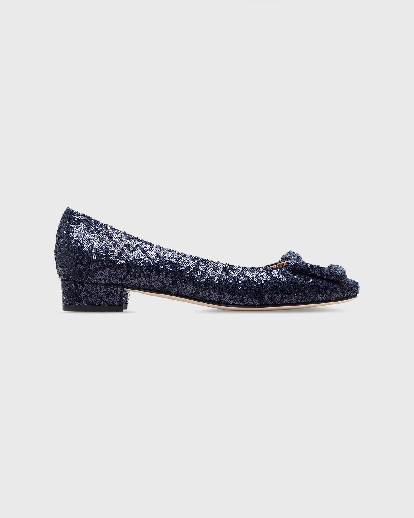 BUCKLE SHOE- MIDNIGHT SEQUIN