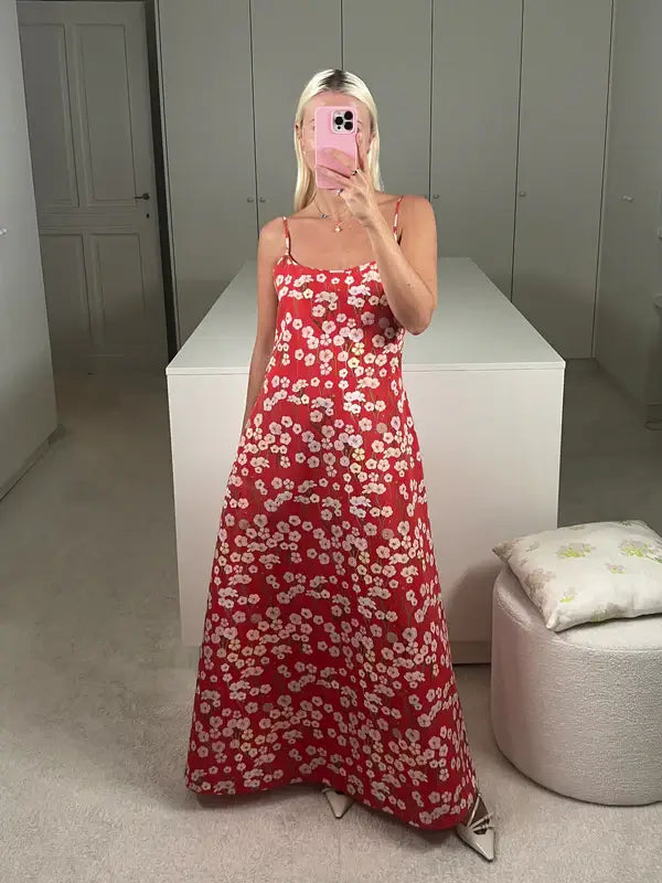 DRESS NICKY - RED