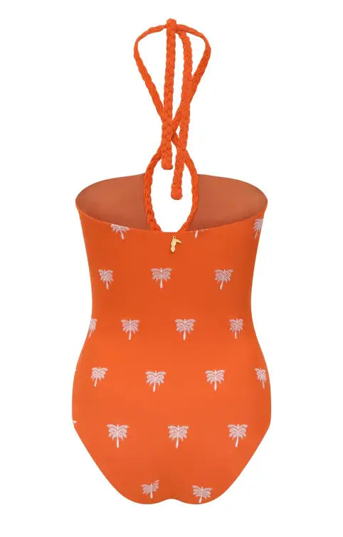 SAINT TROPEZ EMBROIDERED ONE PIECE
