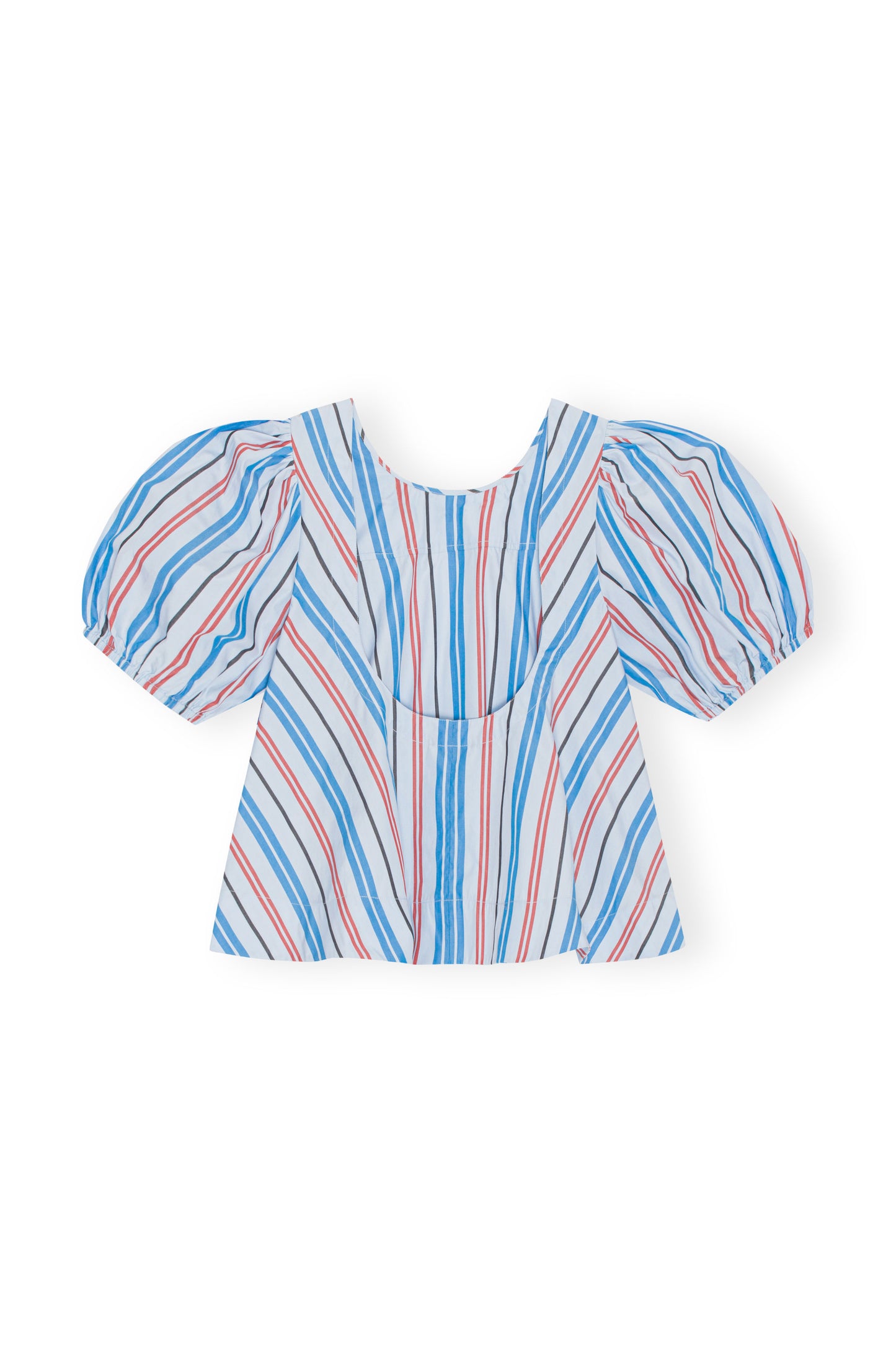 STRIPE COTTON OPEN BACK TOP