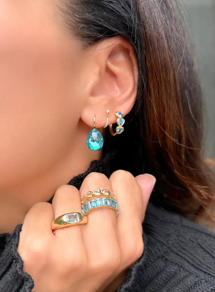 BLUE TOPAZ DROPS