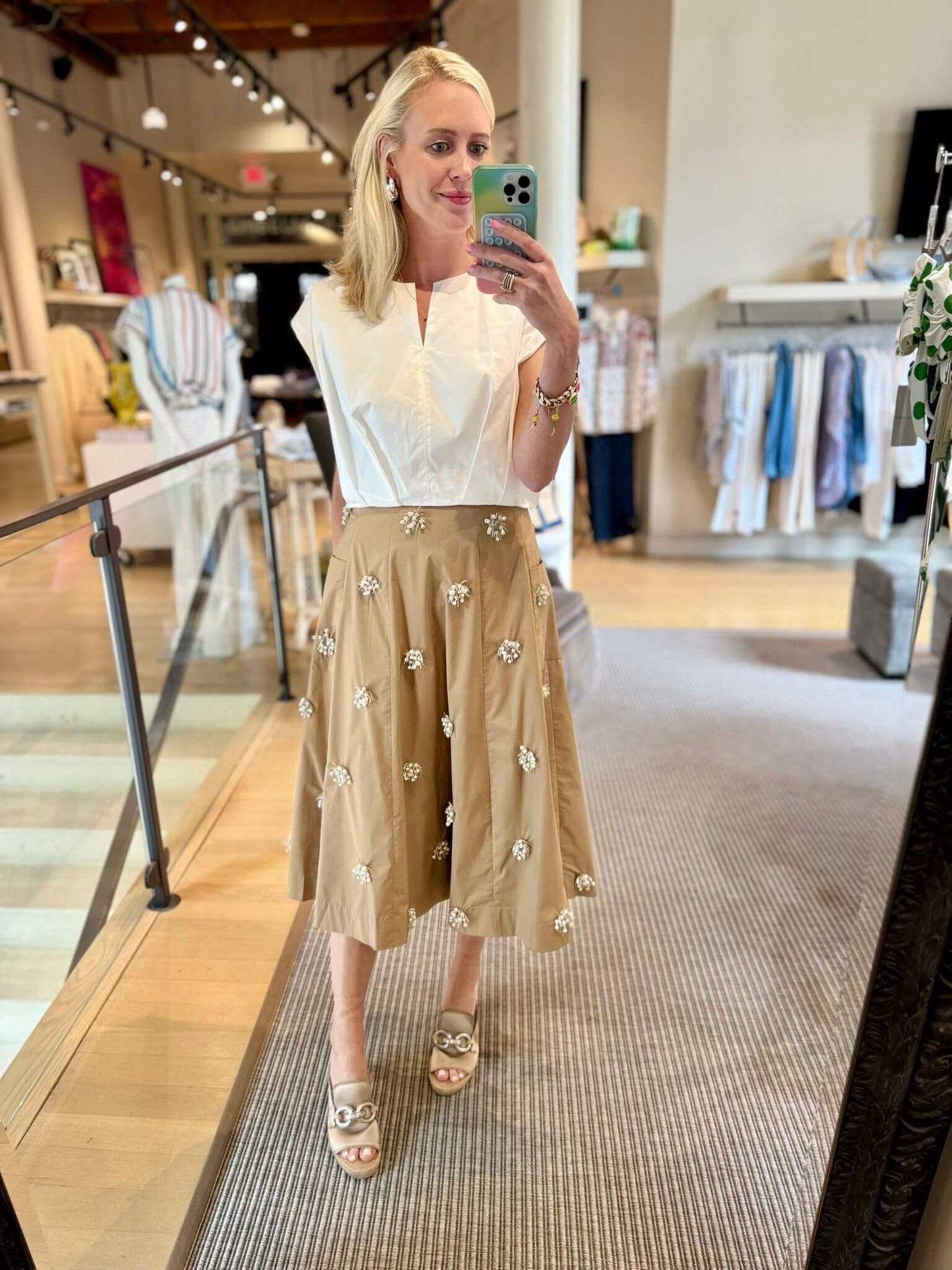 WRENLI PLEATED TOP