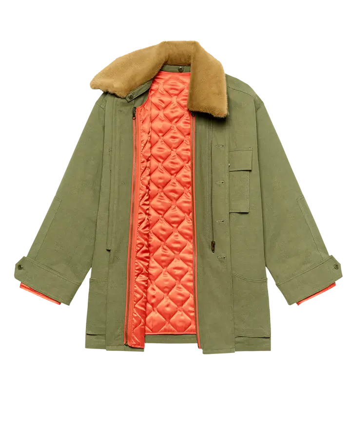THE QUILTED LINER PARKA