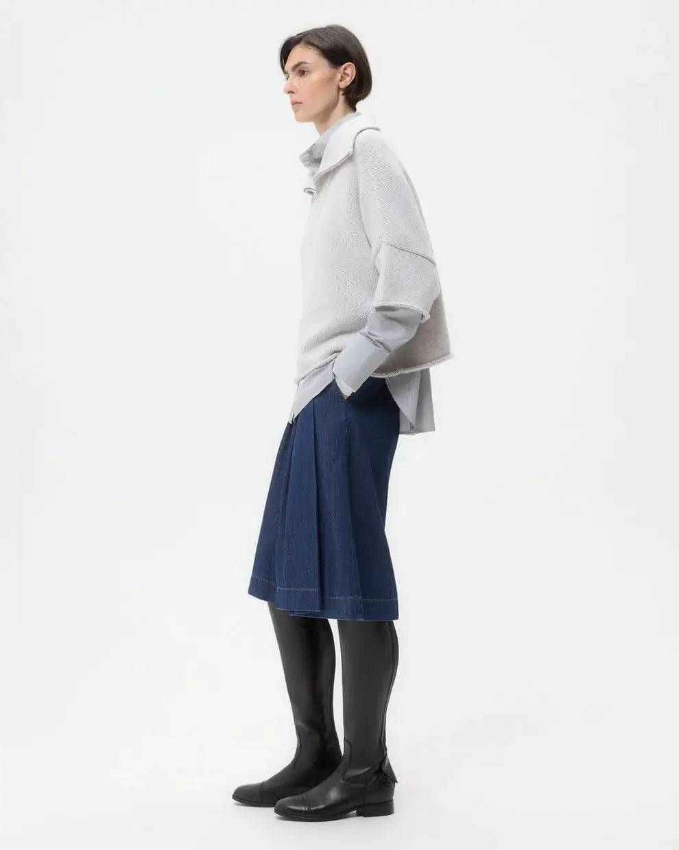 IN THE MORNING - LIGHT HEATHER GREY