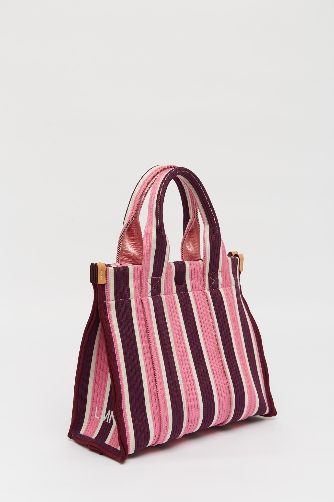 RIALTO SMALL TOTE BAG- FIG/PLUMERIA