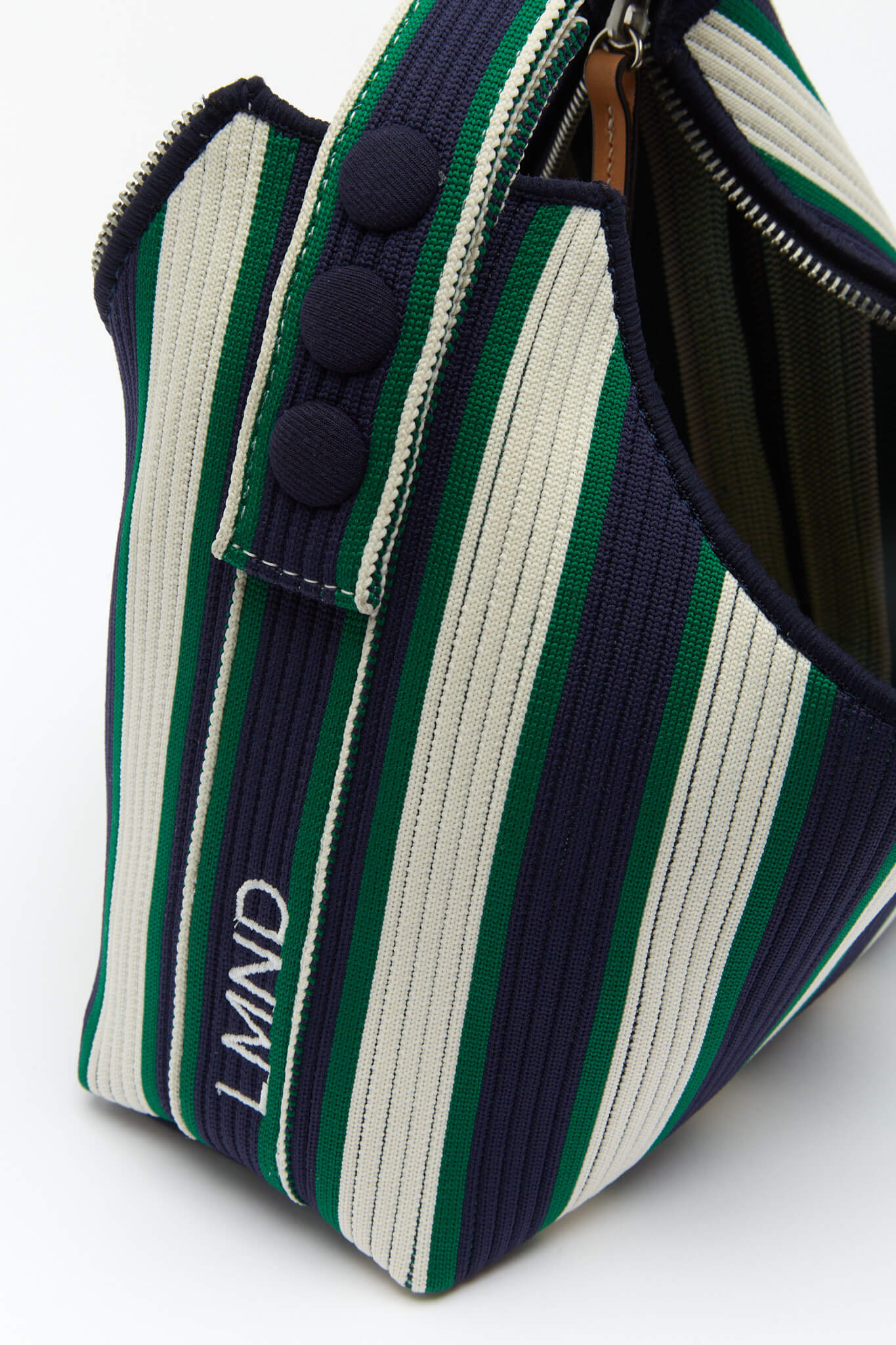LILO STRIPES MINI BAG- NAVY/VERDE
