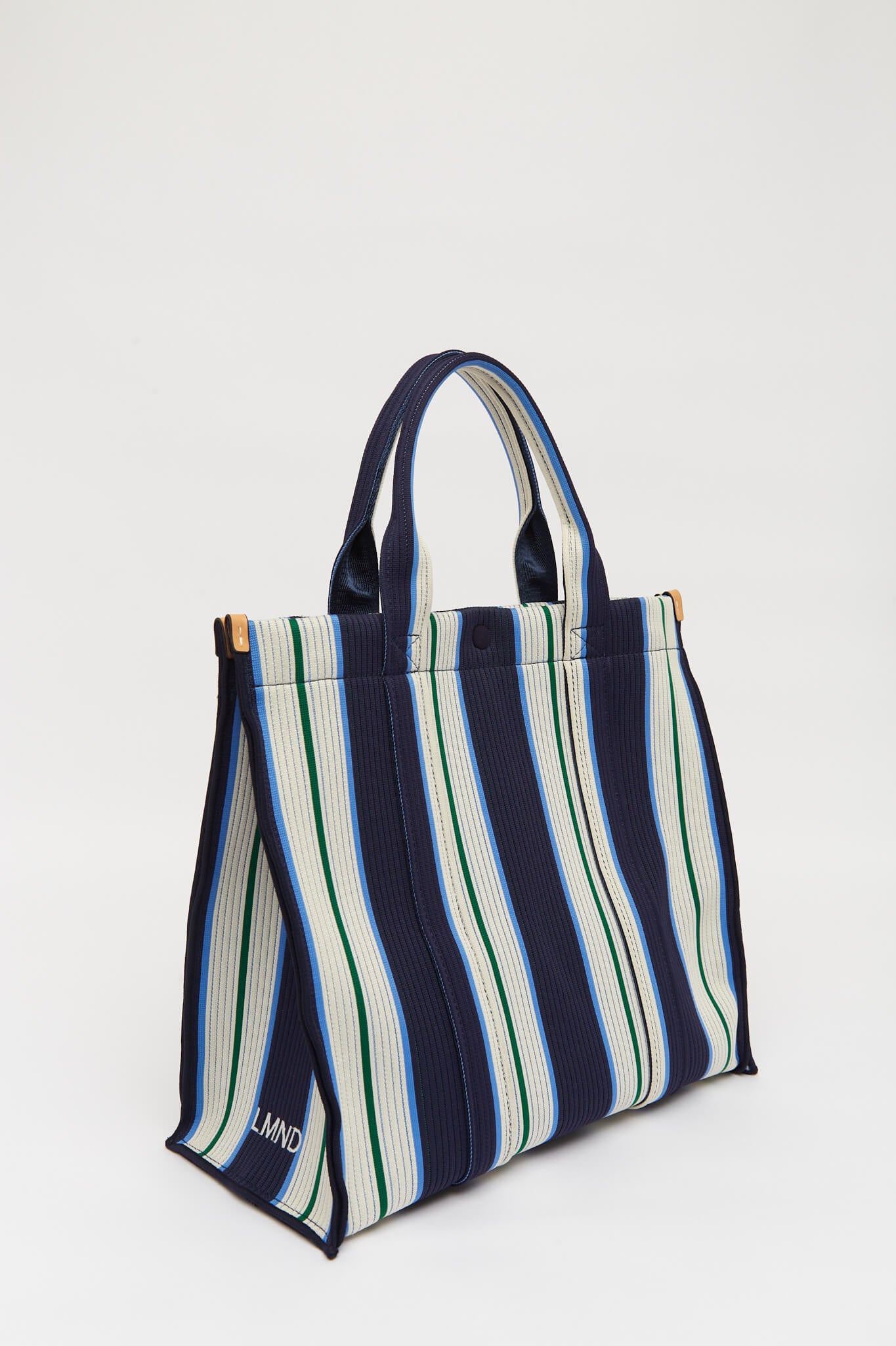 RIALTO LARGE TOTE BAG- NAVY/INK BLUE/VERDE