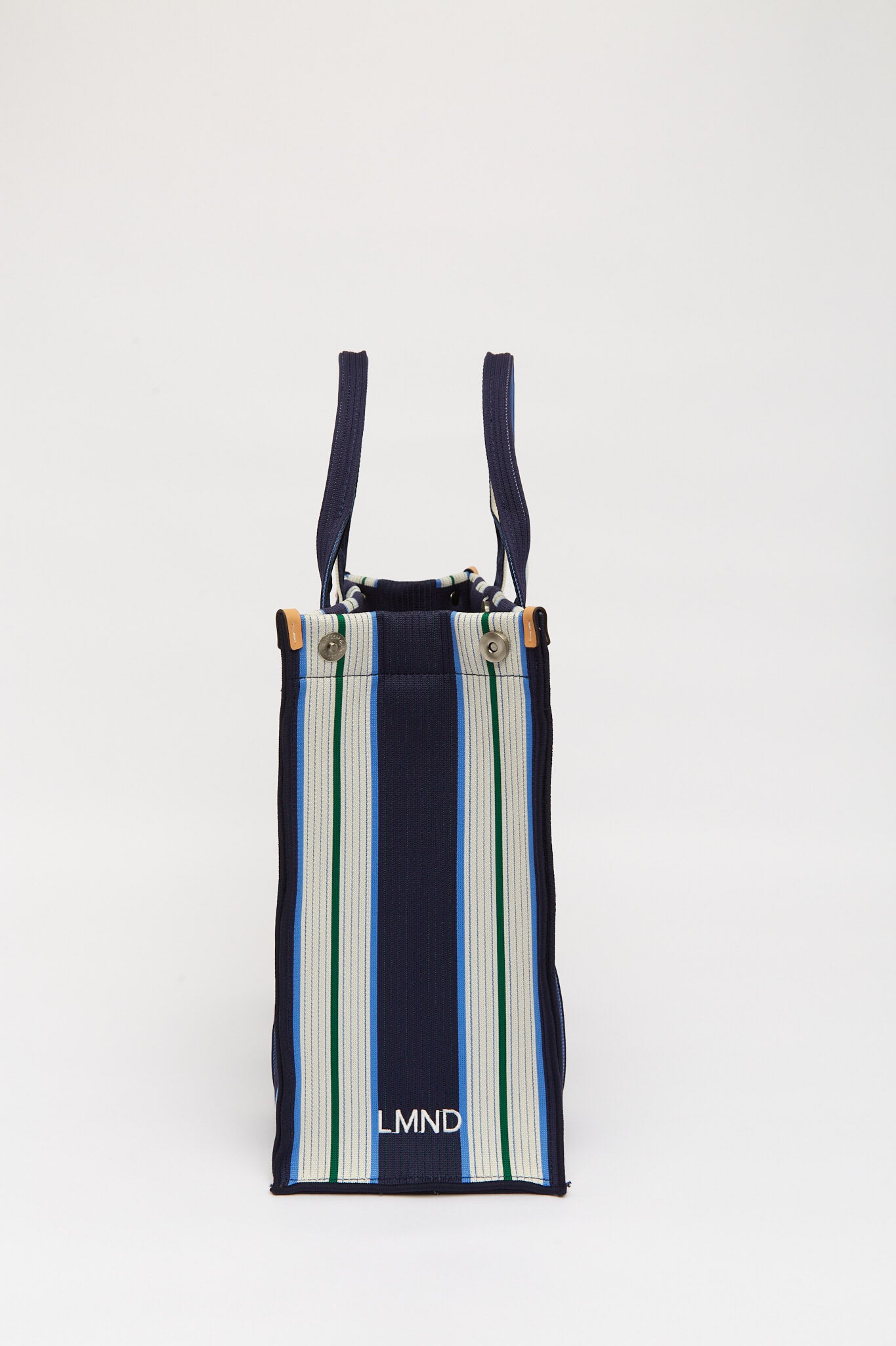 RIALTO LARGE TOTE BAG- NAVY/INK BLUE/VERDE